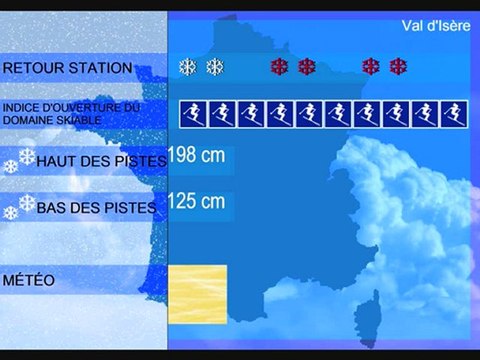 Météo des neiges 18 mars 2010