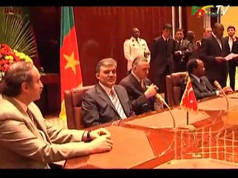 President turquie ABDULLAH GUL au Palais de l'Unité