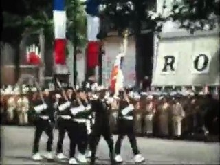 Défilé 14 juillet 1970 .FILM N° 2