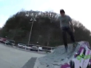 Ronda al segundo tiro en el skatepark de Donostia Aritz KB