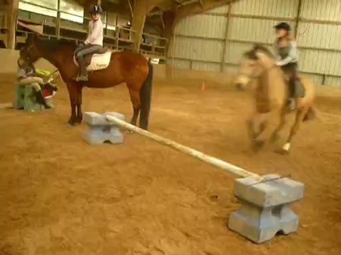 Cours de saut G 2/3 17/03/2010 fanfan