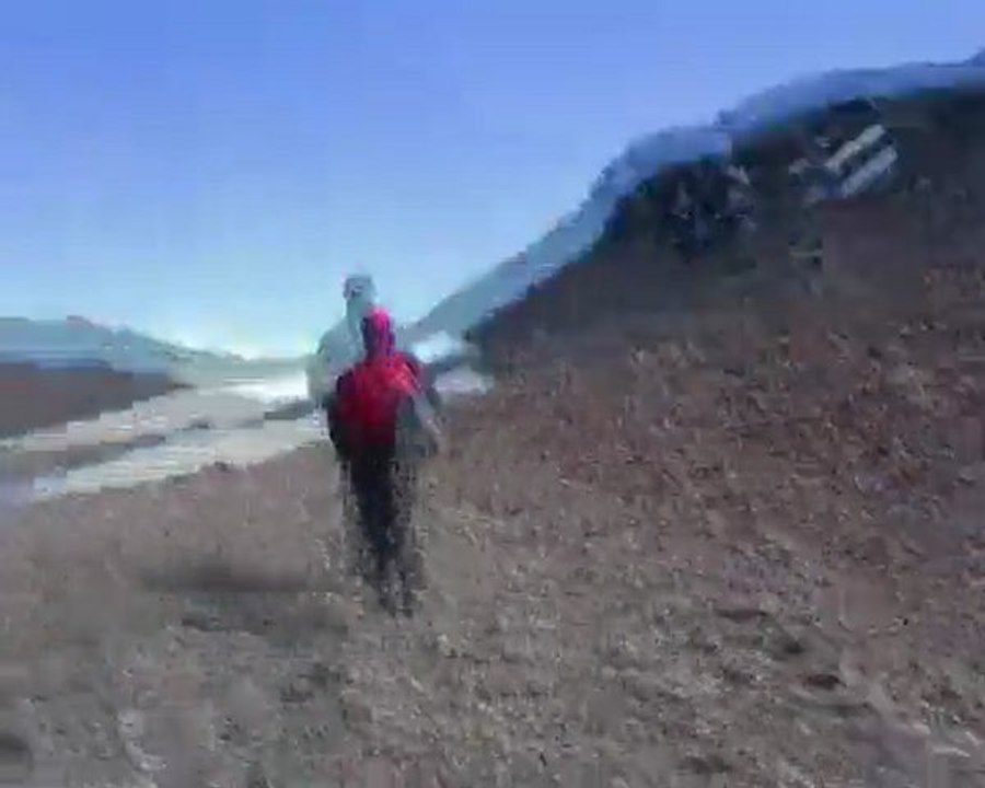 Fitz Roy - arrivee au paso del viento