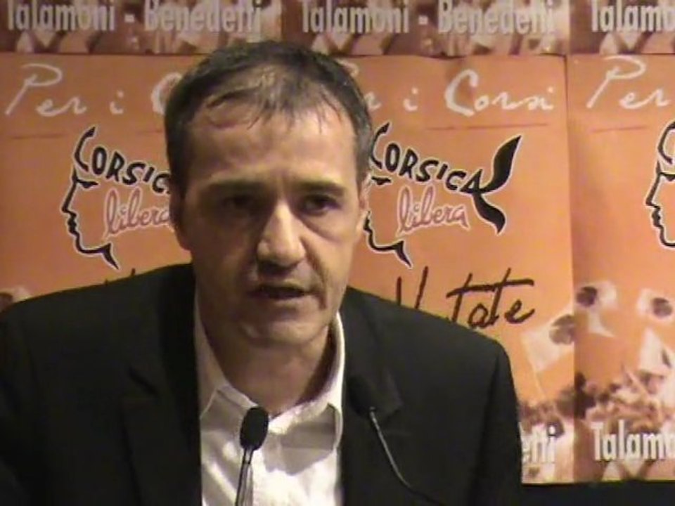 Meeting Aiacciu 10.03.10-Intervention de Jean-Guy TALAMONI