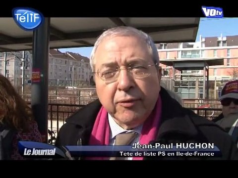 Jean-Paul Huchon veut rassembler les Franciliens (Val d'Oise)