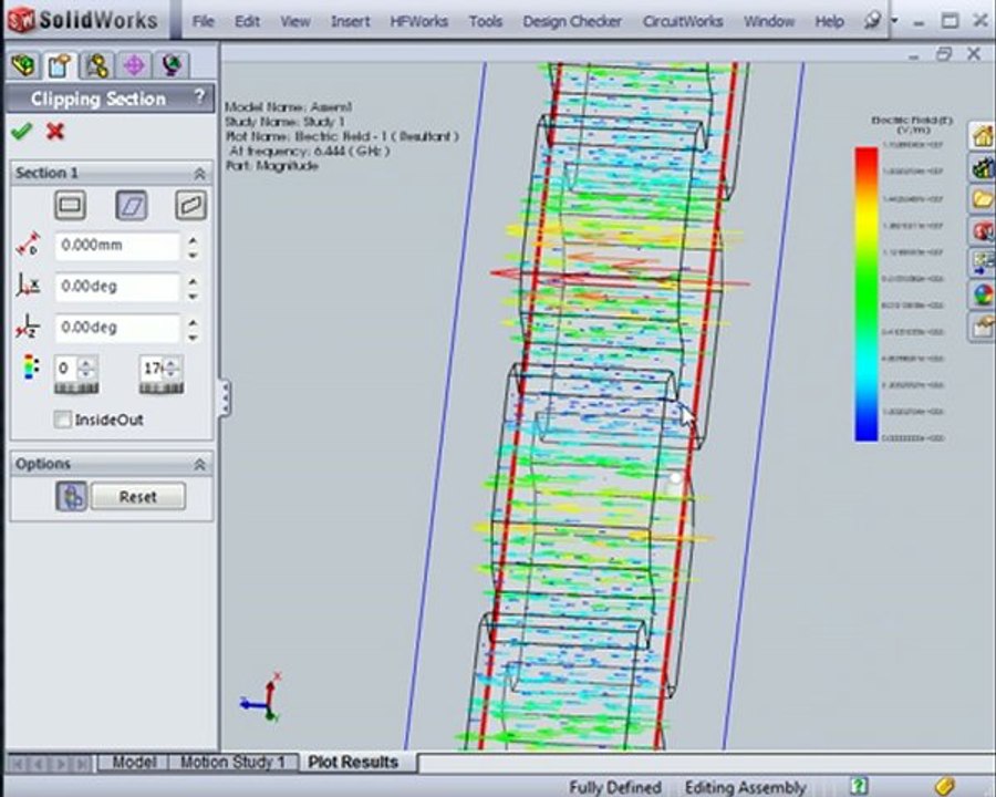 RF and Microwave Simulation Software HFWorks: S-Parameter Analysis of an RF Filter, part 2 of 2