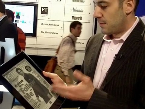 CES 2010 – Hands-On with Plastic Logic's Que proReader