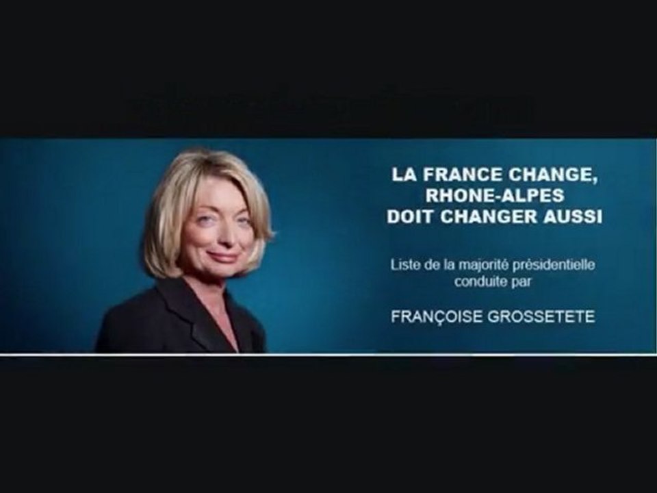 Pourquoi les Rhône-Alpins doivent voter UMP