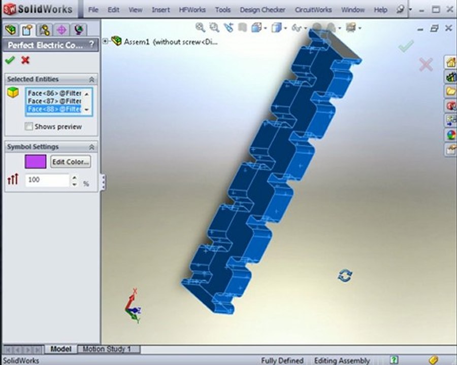 RF and Microwave Simulation Software HFWorks: S-Parameter Analysis of an RF Filter, part 1 of 2