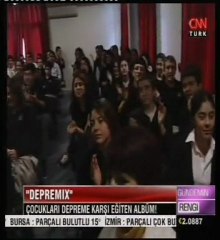 CNN TÜRK DÜNYANIN İLK MÜZİKLİ DEPREM SEMİNERİ GÖRÜNTÜLERİ