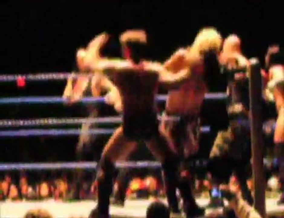 Undertaker/Mysterio/Edge v. Punk/Jericho/Gallows WWE 3/14