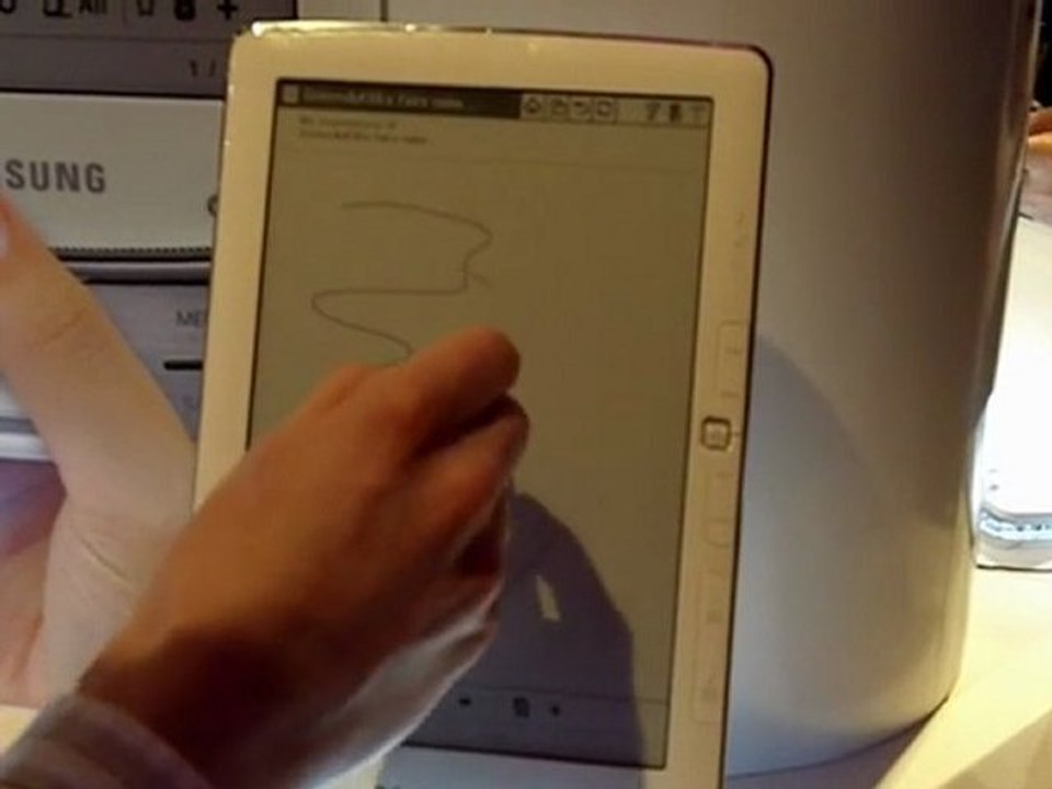CES 2010 – Hands-On with Samsung’s New eBook Readers