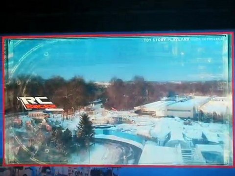 Time-lapse construction Toy Story Playland Disneyland Paris