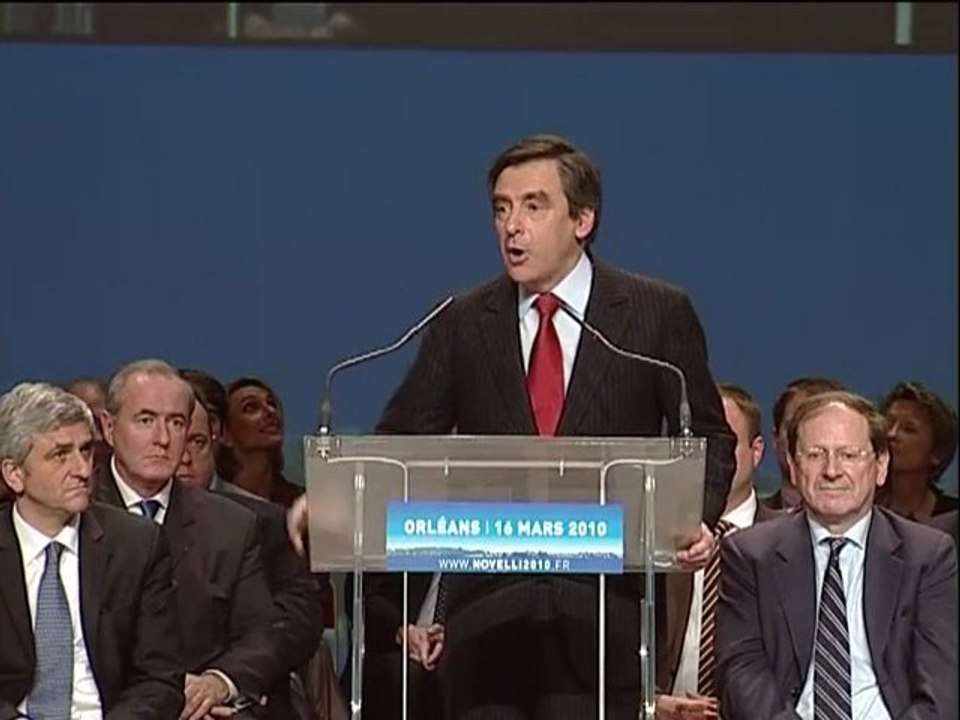 FRANCOS FILLON ORLEANS LE 16.03.10 AVEC HERVE NOVELLI
