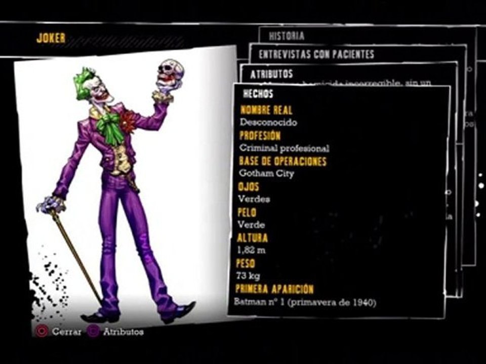 Grabaciones Batman Arkham Asylum en Español [5 5]