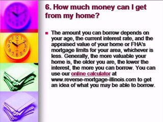 Reverse Mortgage, FHA HECM, California,