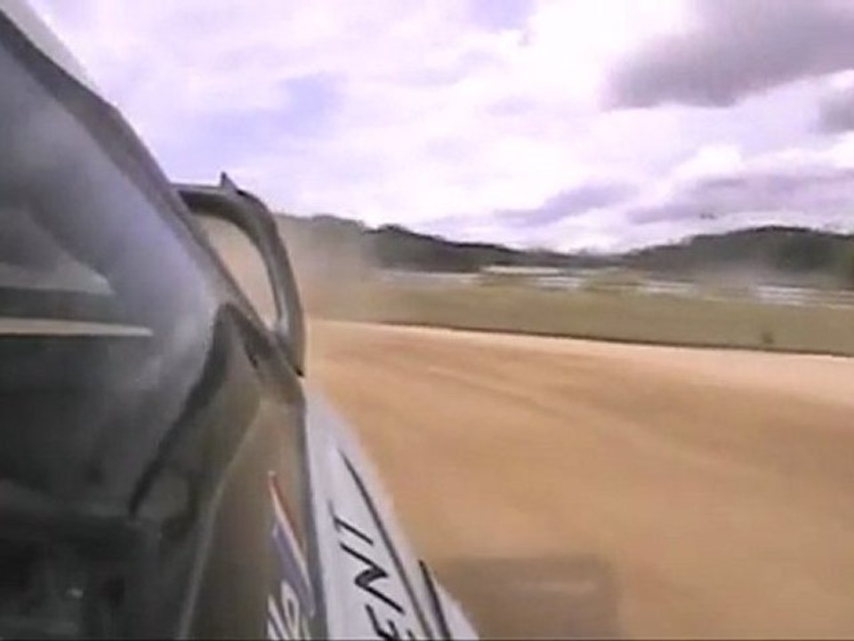 Rallycross - Lavare embarquee 2009