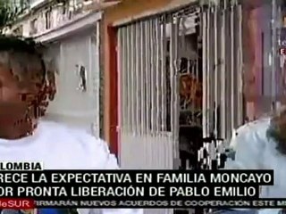 Crece expectativa de familia Moncayo por liberación de Pabl