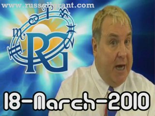 RussellGrant.com Video Horoscope Leo March Thursday 18th