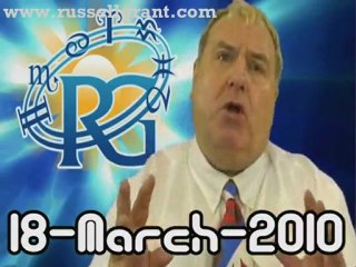 RussellGrant.com Video Horoscope Aries March Thursday 18th