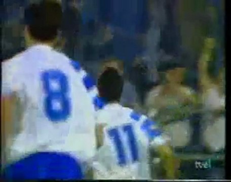 Real Zaragoza 2-1 SC Caen Copa Uefa 1992/93 (Poyet)