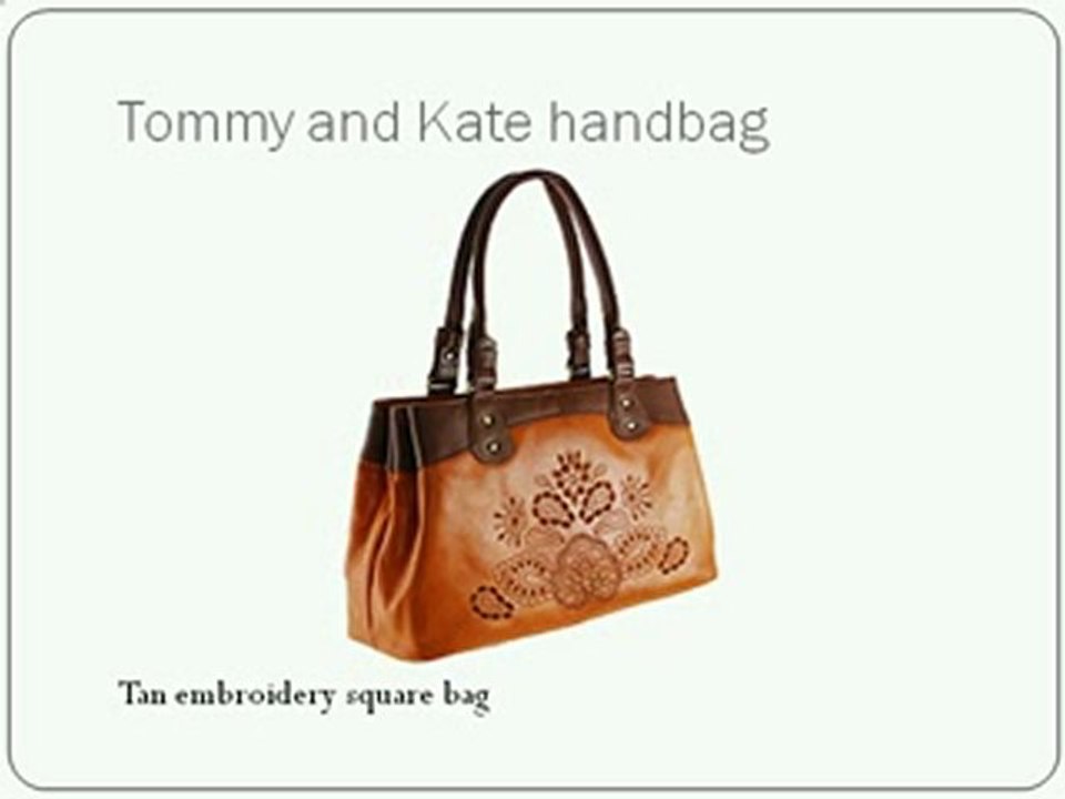 tommy and kate handbag - video Dailymotion