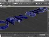 3D Studio Max Tutorial - Text and Logo Pt. 1