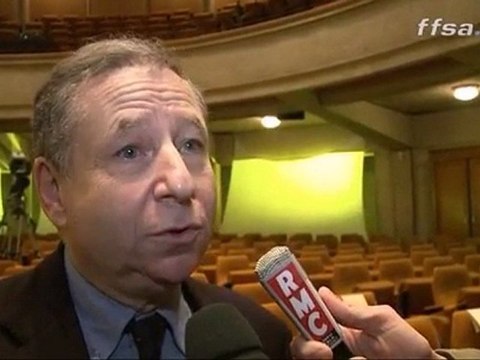 Jean Todt a la remise des Trophees 2009