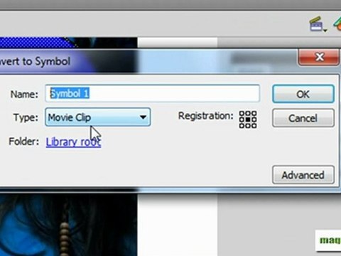 Як прикріпити маску до курсора у Флеш