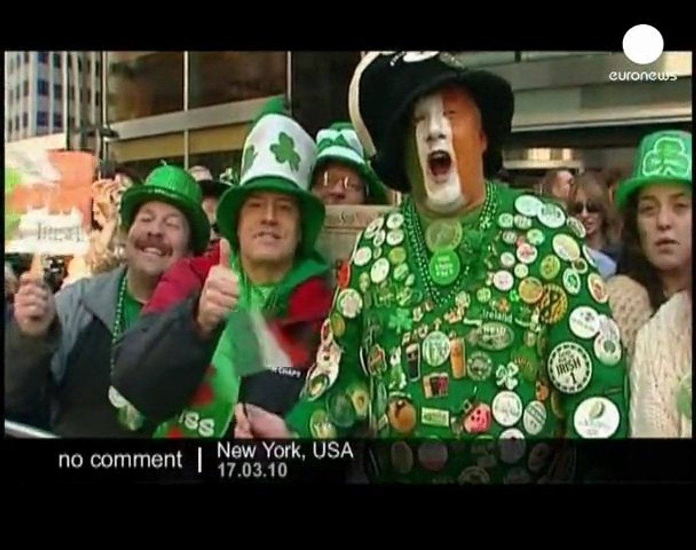 St. Patrick's Day parade in NYC
