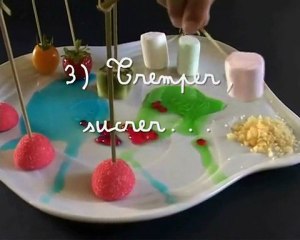 Cuisine moléculaire - paint ball - Molecular cooking