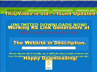 I found a cool rapidshare link generator site !