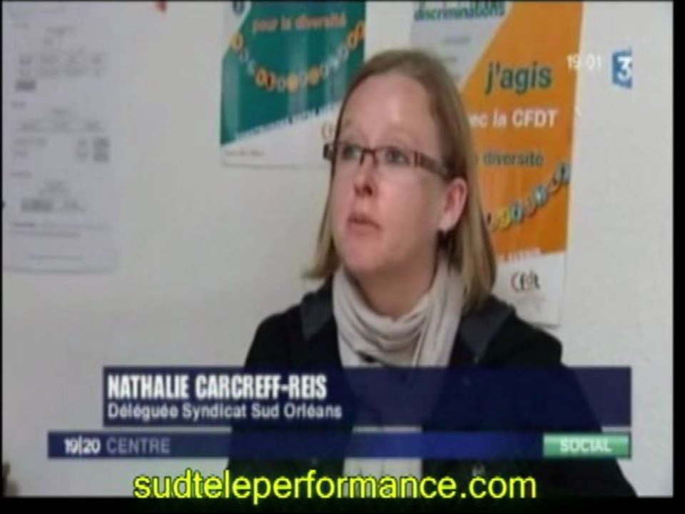 Orléans  : Les centres d'appel de Teleperformance en grève