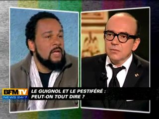 Dieudonné et Gaccio invité de Karl Zero sur BFM TV