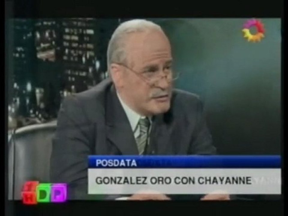 Entrevista de Gonzalez Oro al Pastor Chayanne Parte 2