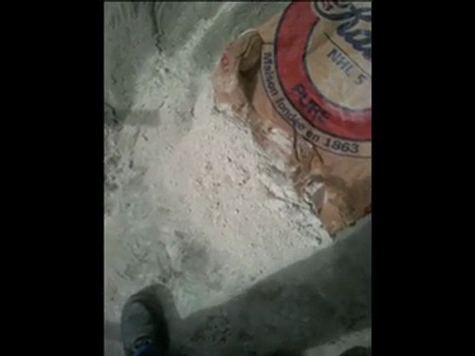 "Un chantier en Chantier" La Saga / Chaux