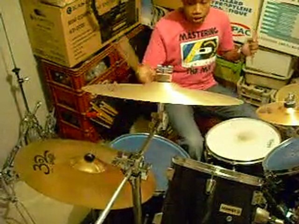 Jissée drum cover KYO Dernière danse