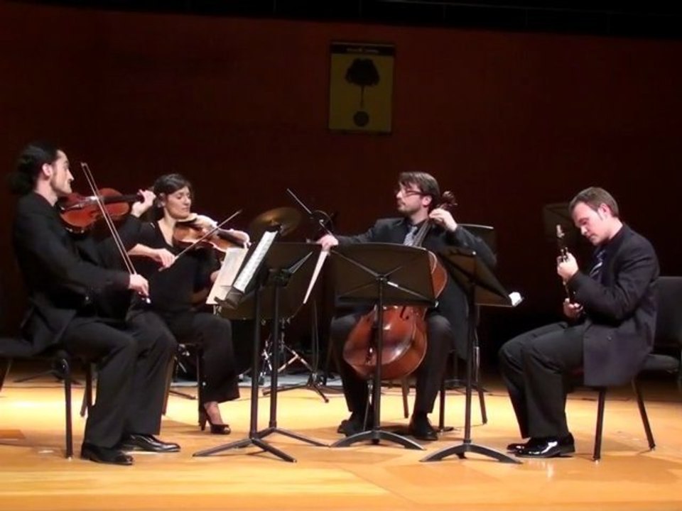 Mozart Clarinet Quartet KV374f