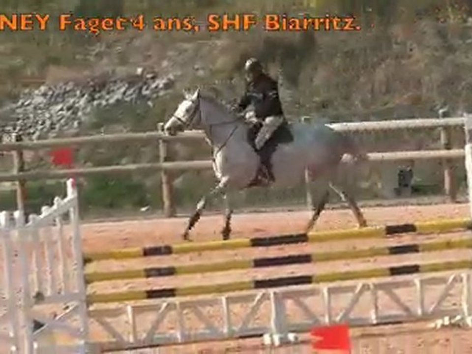 SHF Biarritz, 1er tour 4 ans de Sydney Faget