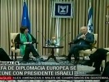 Jefa de diplomacia europea pide fin a bloqueo contra palesti