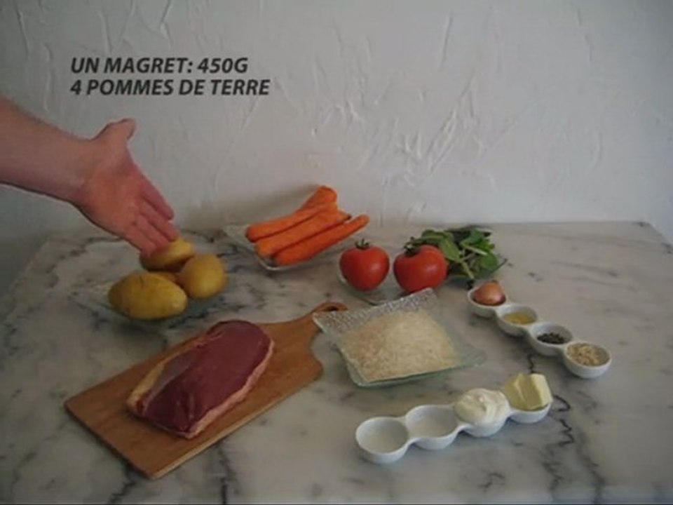 Magret de canard au 2 poivres
