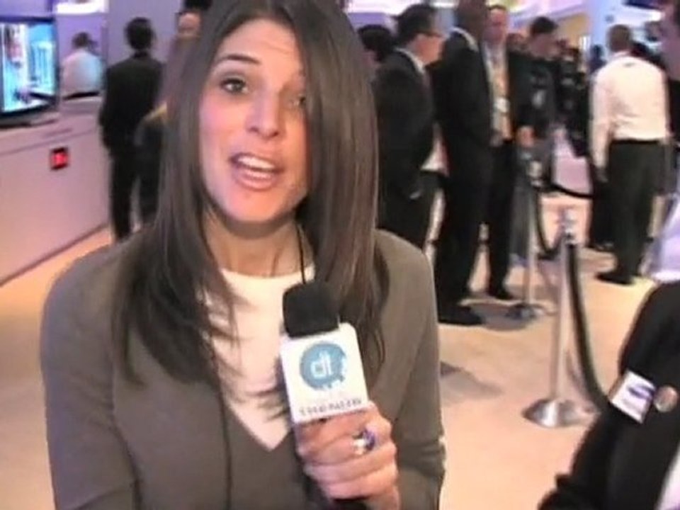CES 2009 Samsung LED LCD TVs