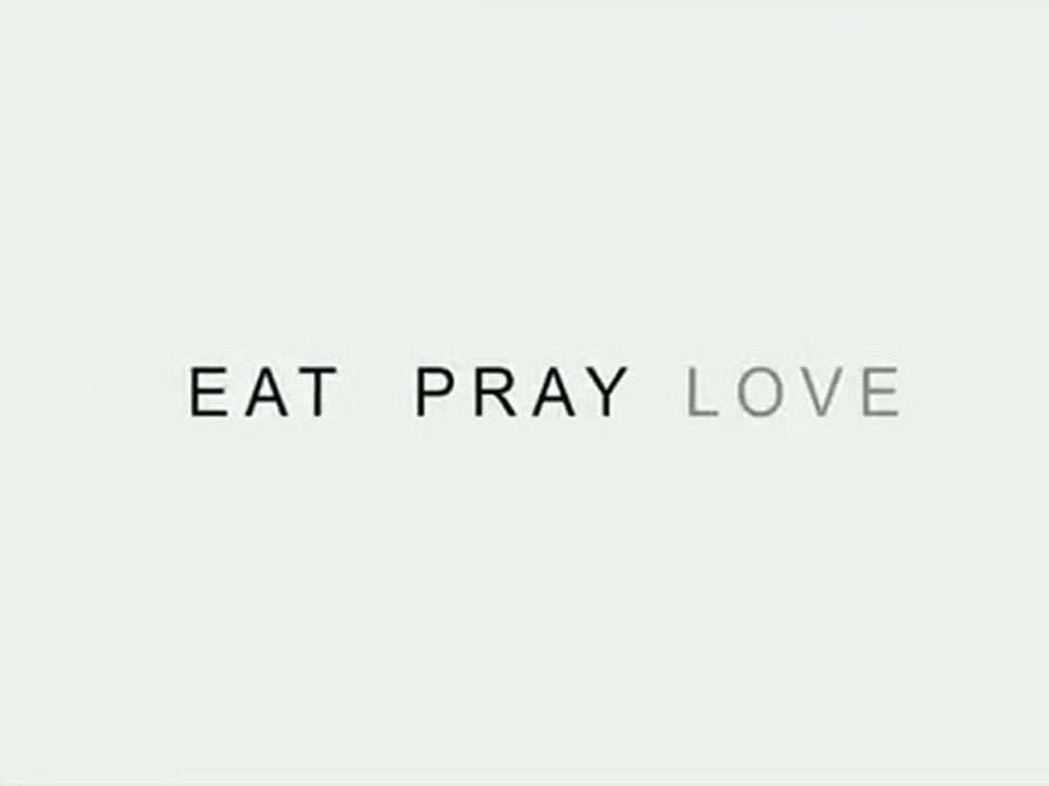 Eat, Pray, Love - #1 Trailer