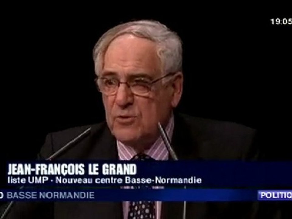 régionales 2010 Basse-Normandie : 2ème tour J - 7