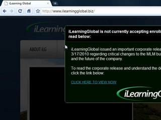 *Attention* ILearningGlobal Shut Down It's Doors!