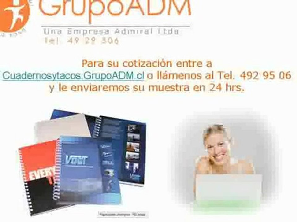 Cuadernos Corporativos Regalos Publicitarios Tel. 492 95 06