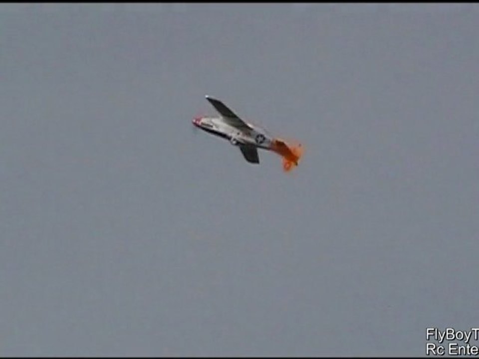 Hangar9 P-51 Size .60 Flown By Mr. V. With "Mini Interview"