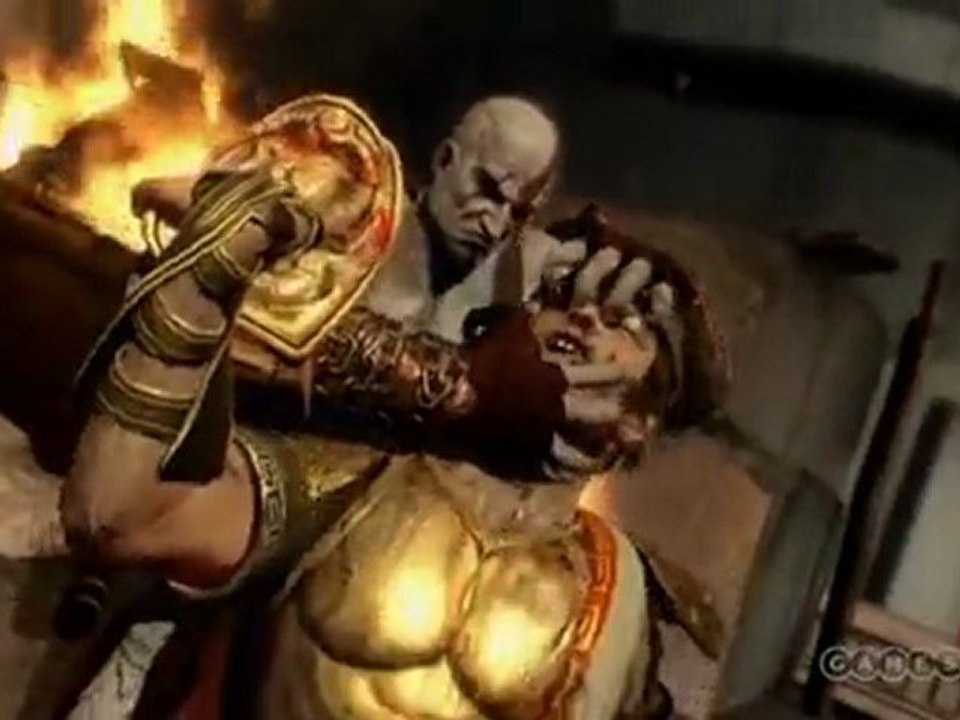 God Of War 3(Kratos Destroys Helios)