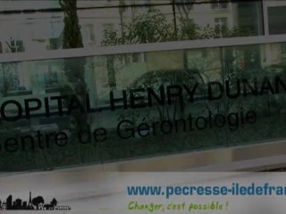 Visite des malades d'alzheimer à l'hopital Henri Dunan