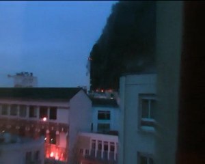 Incendie de la TIRU - Issy les Moulineaux