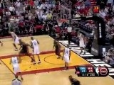 Dwyane Wade threads the needle with a perfect pass to Dorell